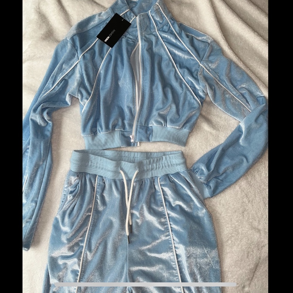 Fashion Nova Blue set